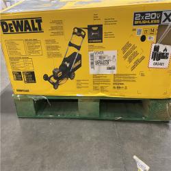 As-Is -DEWALT 2x20V MAX 21 in. Cordless Battery Powered Push Lawn Mower Kit with (2) 10 Ah Batteries and Chargers