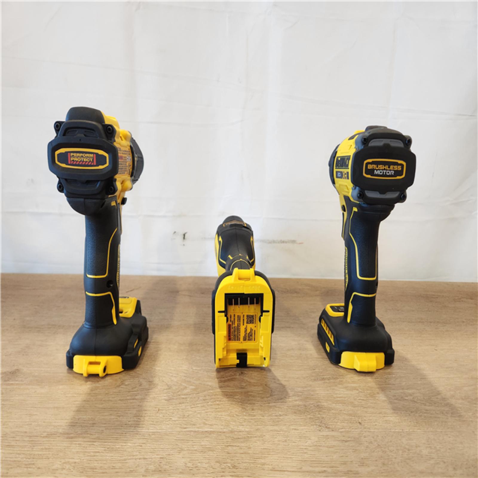 AS-IS- DEWALT 20V MAX Lithium-Ion Cordless 3-Tool Combo Kit