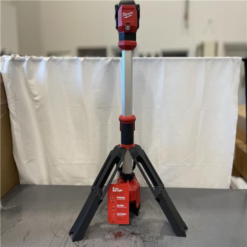 AS-IS - Milwaukee M12 12-Volt Lithium-Ion Cordless 1400 Lumen ROCKET LED Stand Work Light