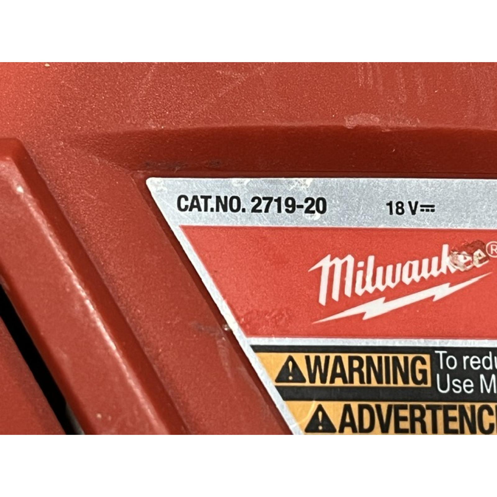 AS-IS Milwaukee FUEL 18V Lithium-Ion Brushless Cordless HACKZALL Reciprocating Saw (Tool-Only)