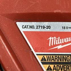 AS-IS Milwaukee FUEL 18V Lithium-Ion Brushless Cordless HACKZALL Reciprocating Saw (Tool-Only)