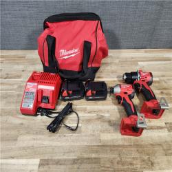 Milwaukee 2 Tool Combo Kit W/ (2) Battery & Charger