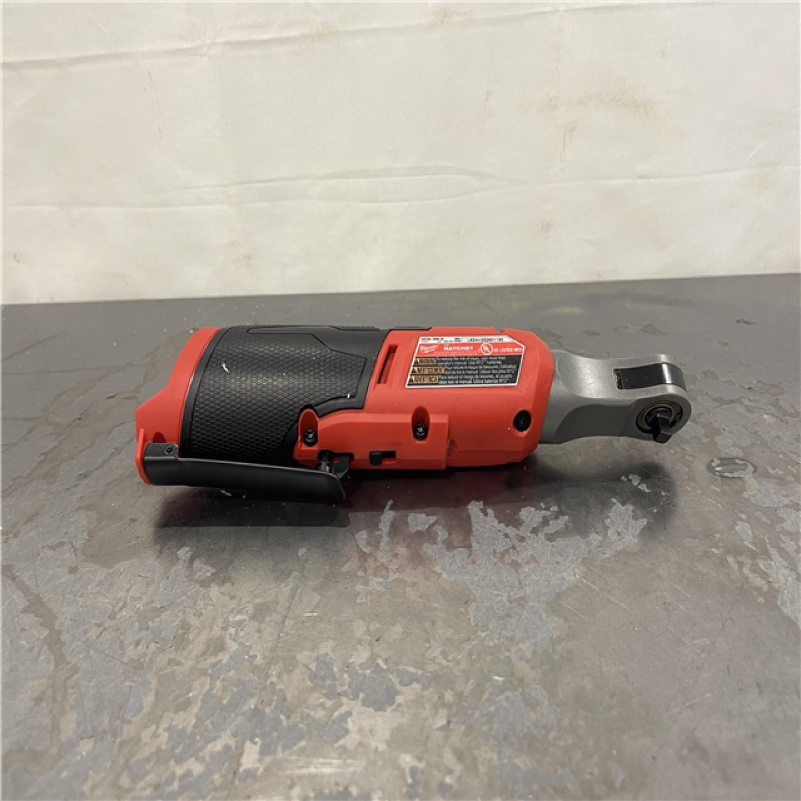 AS-IS- Milwaukee M12 FUEL Brushless Lithium-Ion 1/4 in. Cordless High Speed Ratchet (Tool Only)