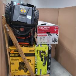 CALIFORNIA AS-IS OUTDOOR POWER EQUIPMENT