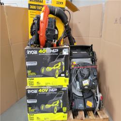 CALIFORNIA AS-IS OUTDOOR POWER EQUIPMENT