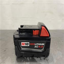 AS-IS- Milwaukee M18 18V REDLITHIUM XC5.0 Oil Resistant Battery