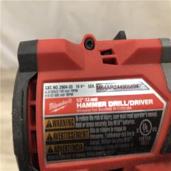 AS-IS Milwaukee 12V 1/2  Hammer Drill/ Driver (Tool-Only)