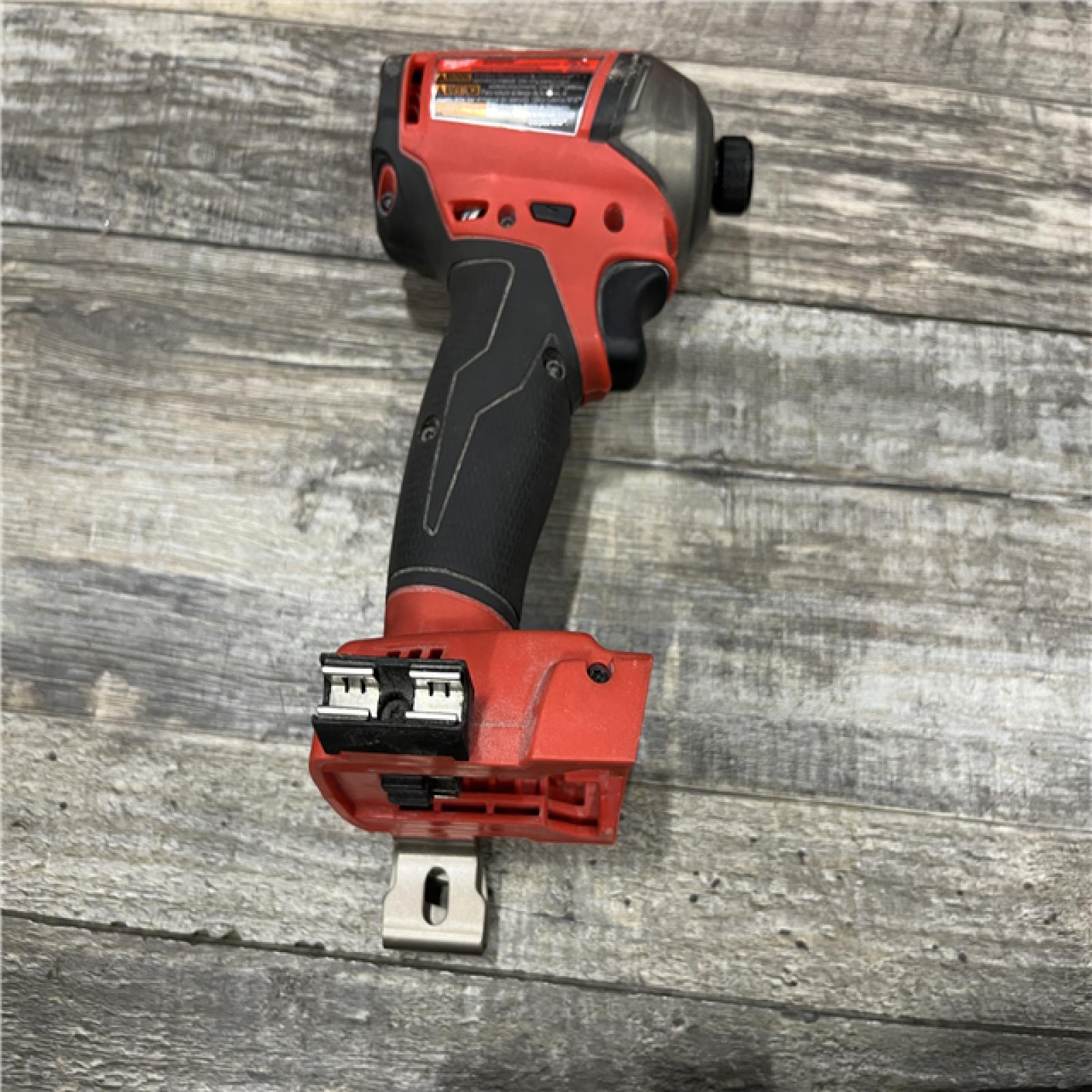 AS-IS Milwaukee FUEL SURGE 18-Volt Lithium-Ion Brushless Cordless 1/4 in. Hex Impact Driver Compact Kit