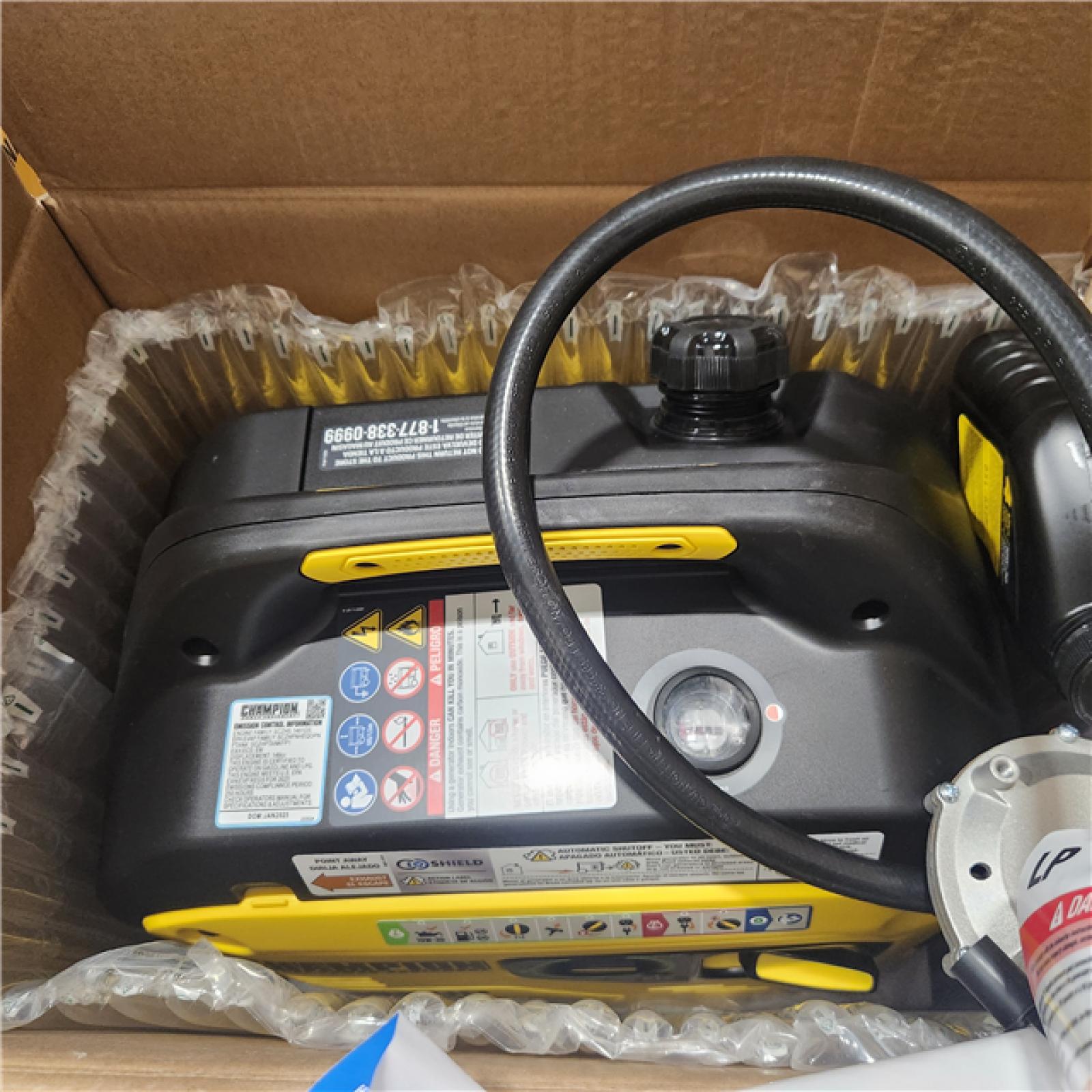 Dallas Location - As-Is Champion Power Equipment 4500/3250-Watt Gasoline PoweredInverter Generator
