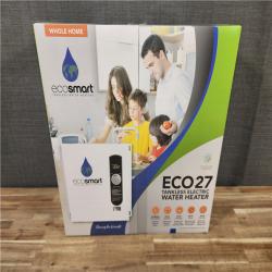 HOUSTON LOCATION - AS-IS (NEW) ECO27 TANKLESS ELECTRIC WATER HEATER