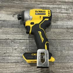 AS-IS DEWALT Atomic 20V Max Lithium-Ion Brushless Cordless Compact 1/4 in. Impact Driver Kit