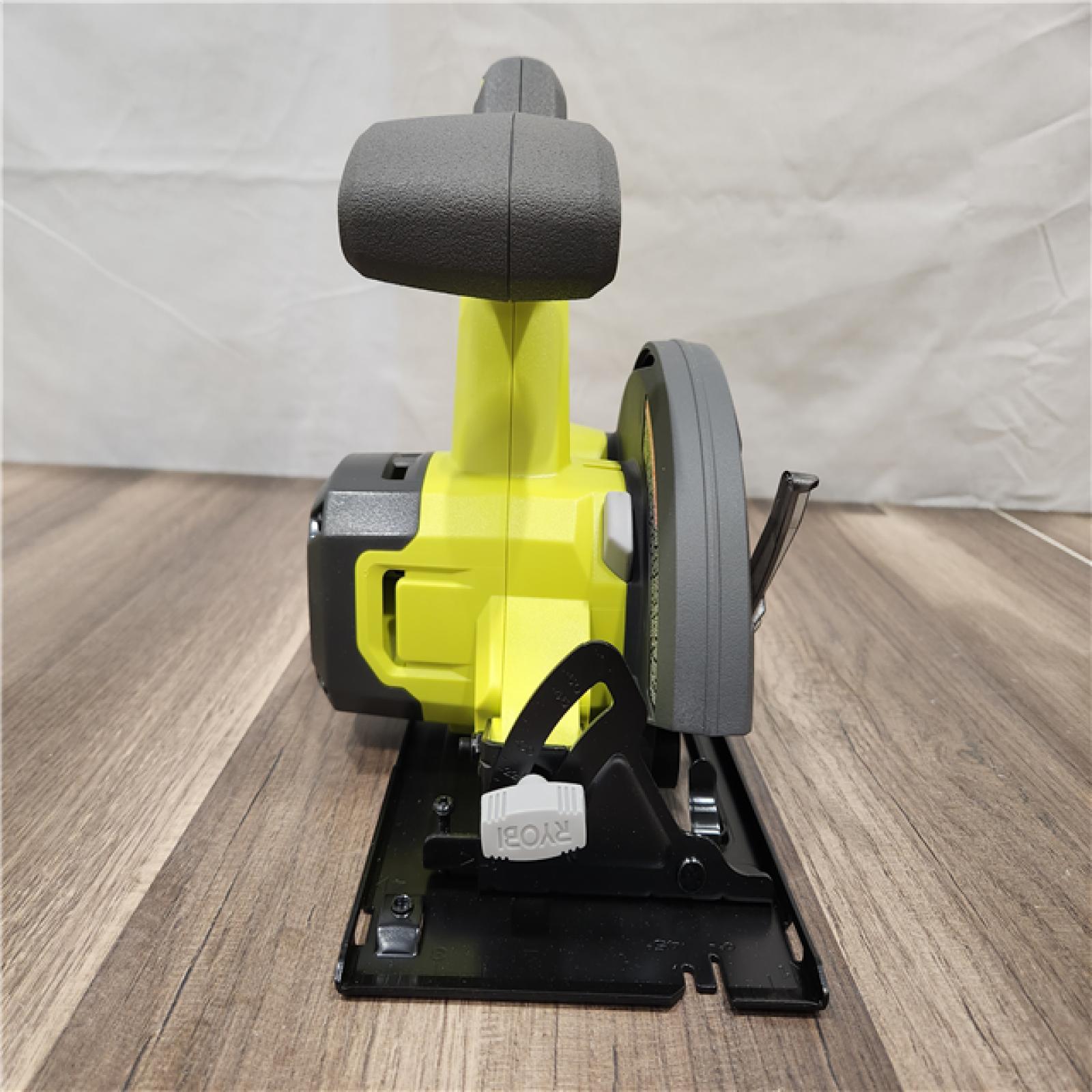 AS-IS- RYOBI ONE+ 18V Cordless 4-Tool Combo Kit with 1.5 Ah Battery  4.0 Ah Battery  and Charger
