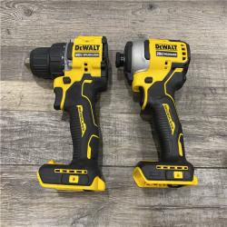 AS-IS DEWALT ATOMIC 20-Volt MAX Lithium-Ion Cordless Combo (2-Tool) Kit