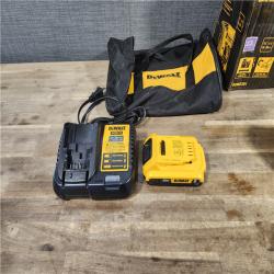 HOUSTON LOCATION - AS-IS DEWALT ATOMIC 20V MAX Lithium Ion Cordless 23 Gauge Pin Nailer Kit with 2.0Ah Battery and Charger