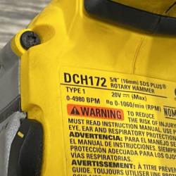 AS-IS DEWALT ATOMIC 20V MAX Cordless Brushless Ultra-Compact 5/8 in. SDS Plus Hammer Drill (Tool Only)