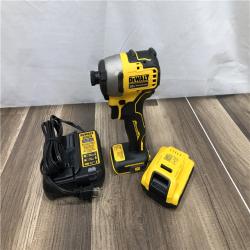 AS-IS DEWALT Atomic 20V Max Lithium-Ion Brushless Cordless Compact 1/4 in. Impact Driver Kit