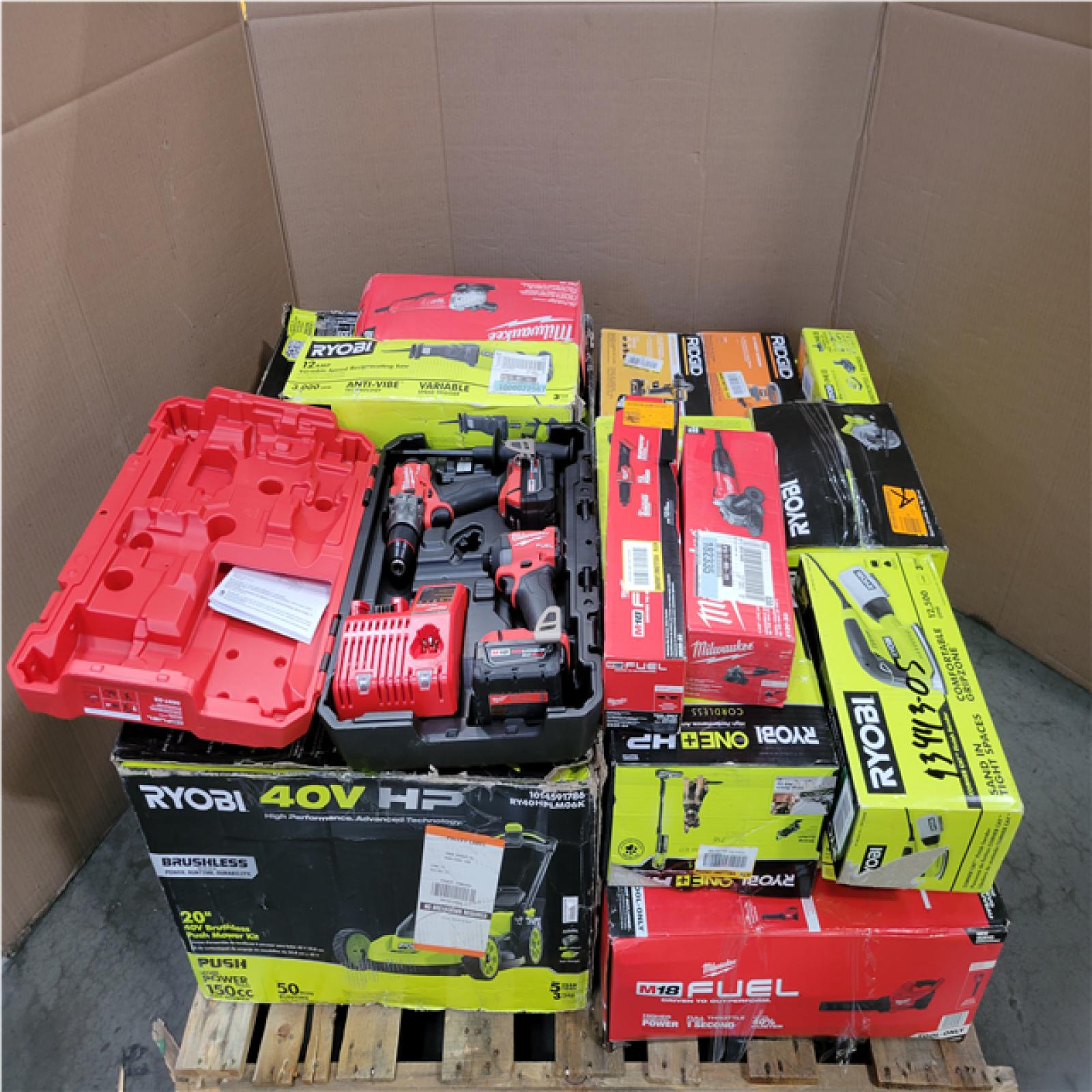 CALIFORNIA AS-IS TOOL PALLET