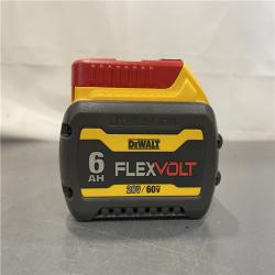 AS-IS - DEWALT FLEXVOLT 20V/60V MAX Lithium-Ion 6.0Ah Battery Pack with 6 Amp Output Charger