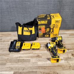 HOUSTON LOCATION - AS-IS DEWALT ATOMIC 20-Volt MAX Lithium-Ion Cordless Combo Kit