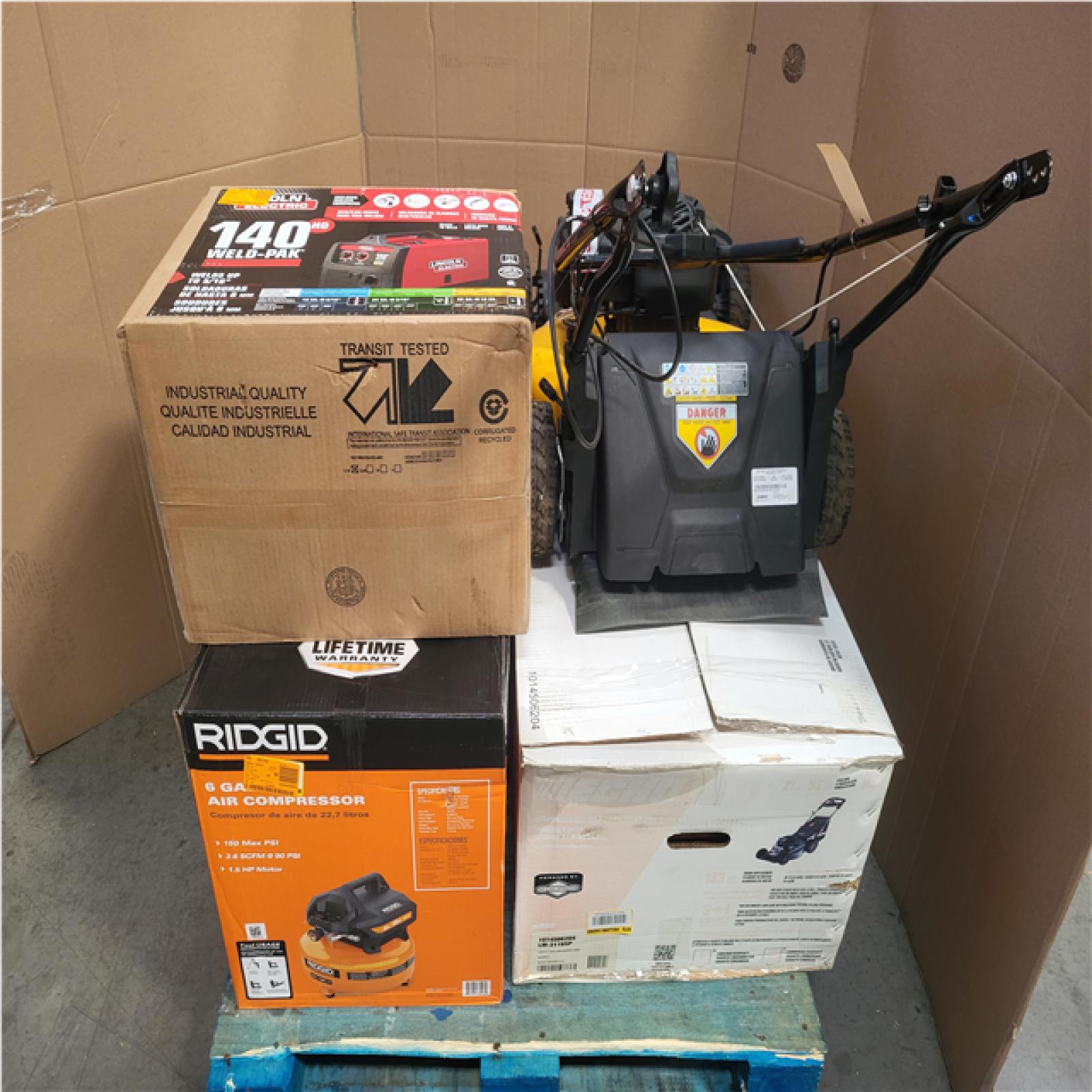 CALIFORNIA AS-IS OUTDOOR POWER EQUIPMENT