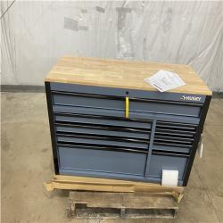Houston Location - AS-IS home improvement pallet HUSKY WORKBENCH 52 IN 10 DRAWER