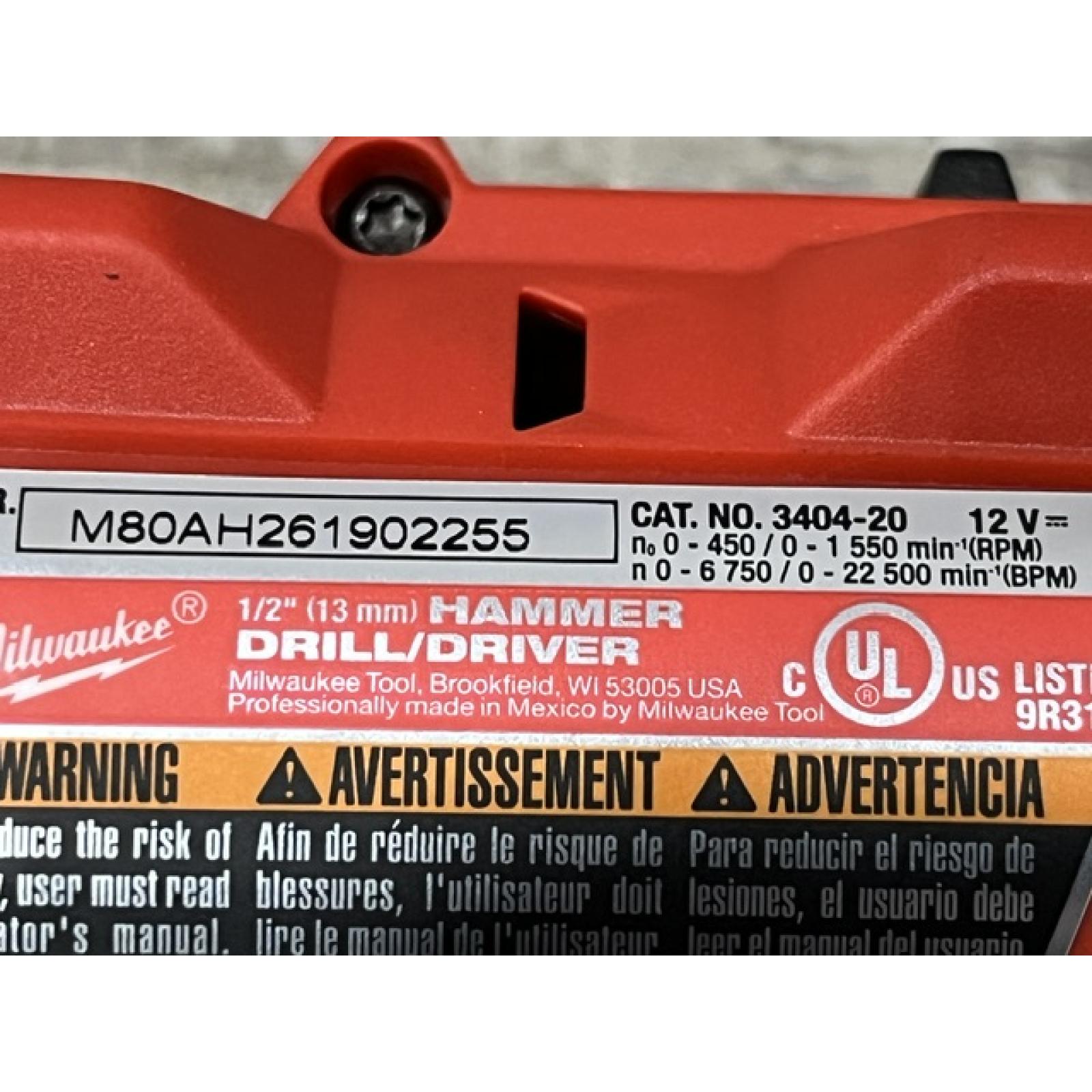 AS-IS Milwaukee FUEL 12-Volt Lithium-Ion Brushless Cordless Hammer Drill and Impact Driver Combo Kit