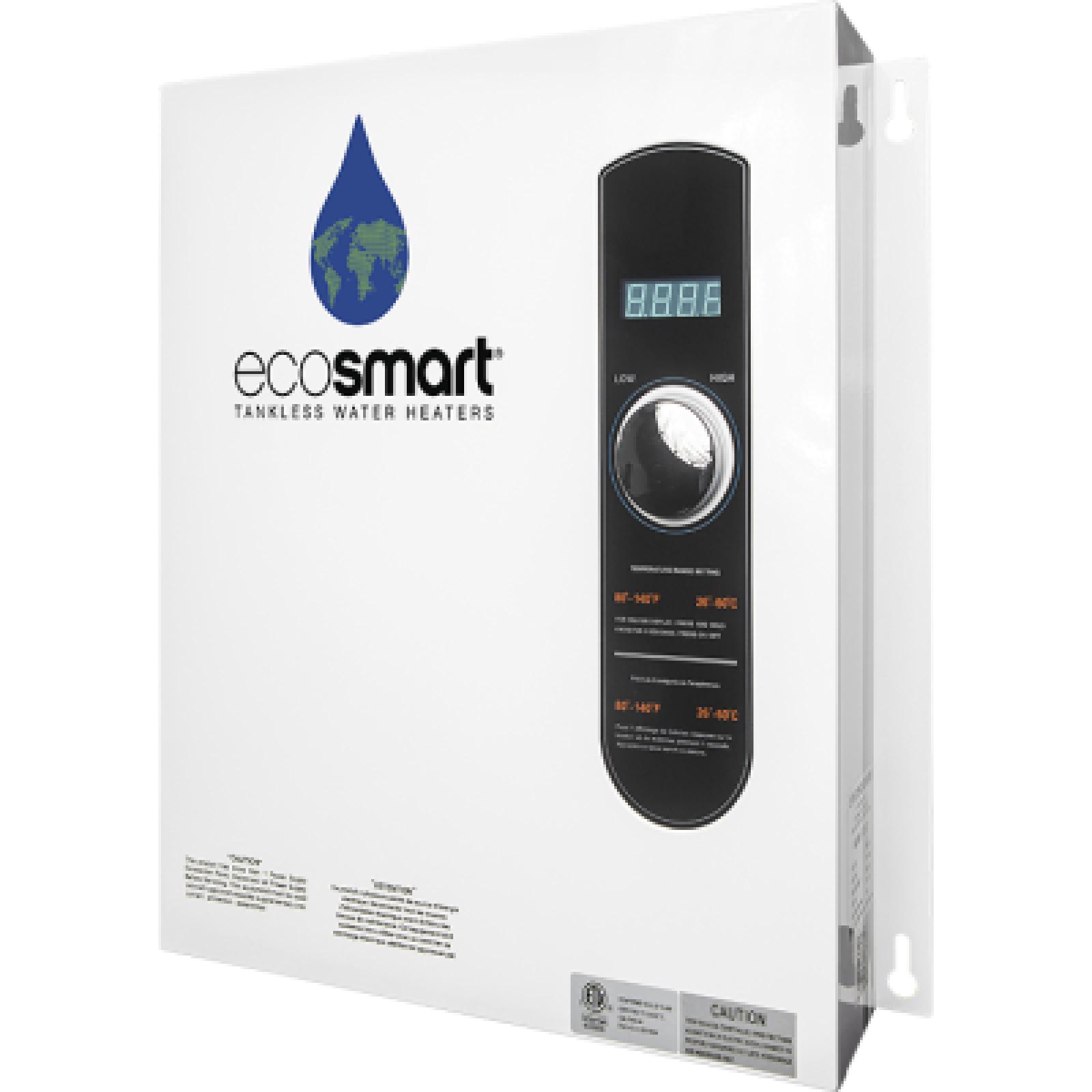 HOUSTON LOCATION - AS-IS (NEW) ECOSMART ECO27 TANKLESS ELECTRIC WATER HEATER