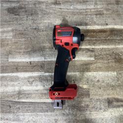 Houston Location AS-IS Milwaukee FUEL 18V Lithium-Ion Brushless Cordless 1/4 in. Hex Impact Driver (Tool-Only)