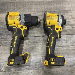 AS-IS DEWALT 20V XR Lithium-Ion Cordless 2-Tool Combo Kit