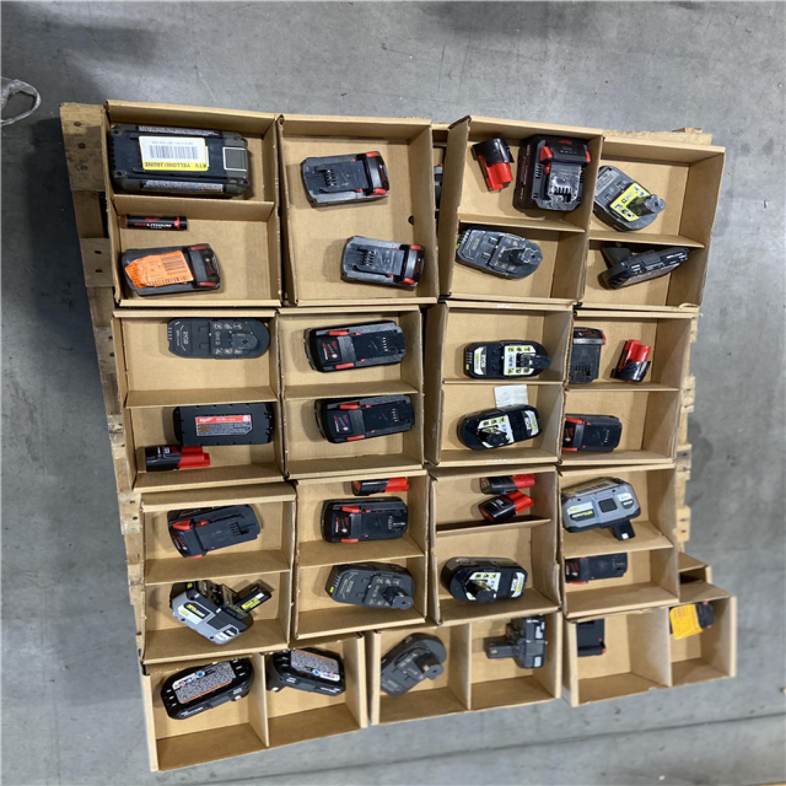 DALLAS LOCATION - AS-IS BATTERY PALLET