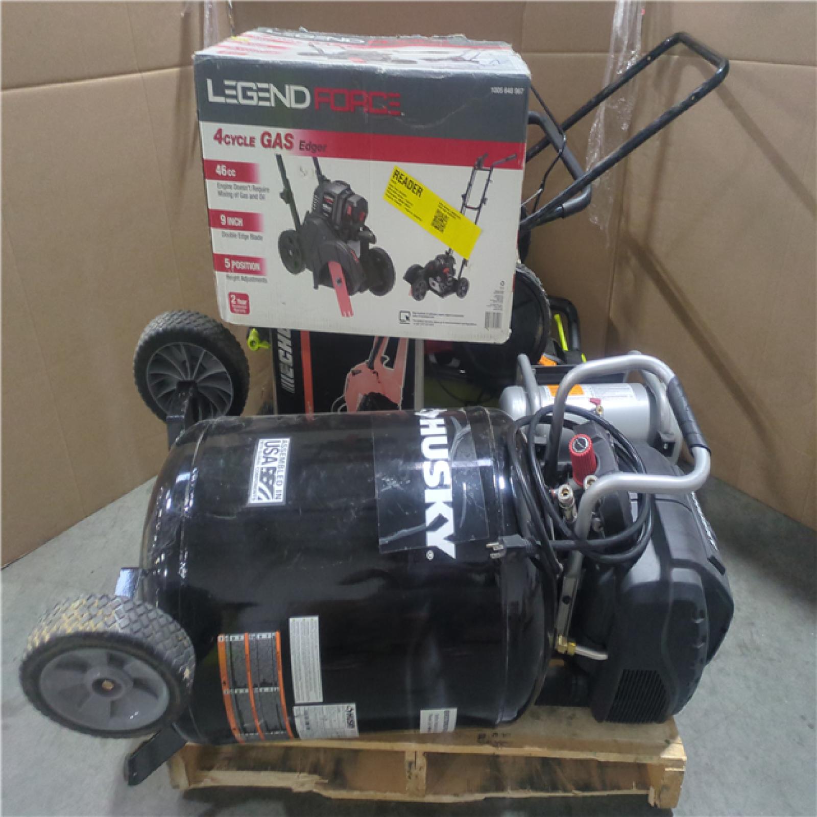 CALIFORNIA AS-IS OUTDOOR POWER EQUIPMENT