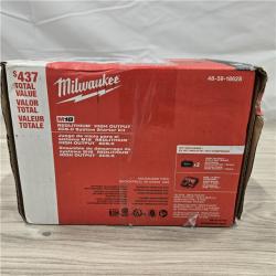LIKE NEW- Milwaukee 18-Volt Lithium-Ion High Output Starter Kit with Two 6.0 Ah Battery and Charger