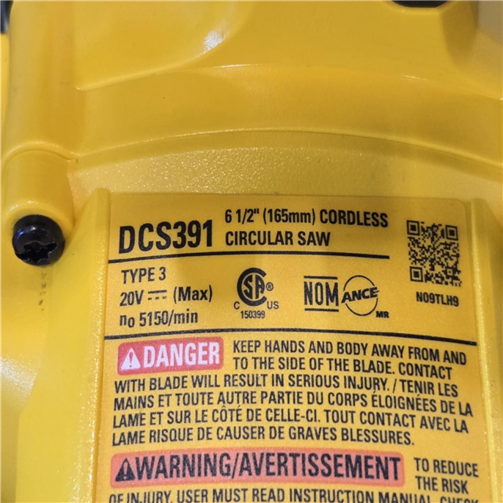 AS-IS DeWalt 20V MAX Cordless Circular Saw Kit