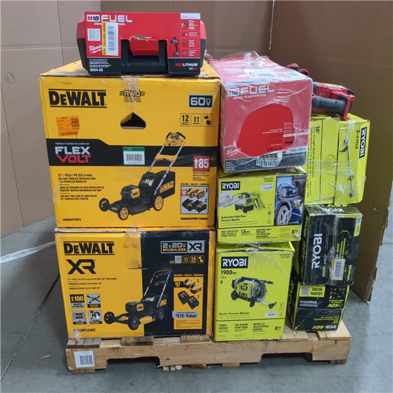 CALIFORNIA AS-IS TOOL PALLET