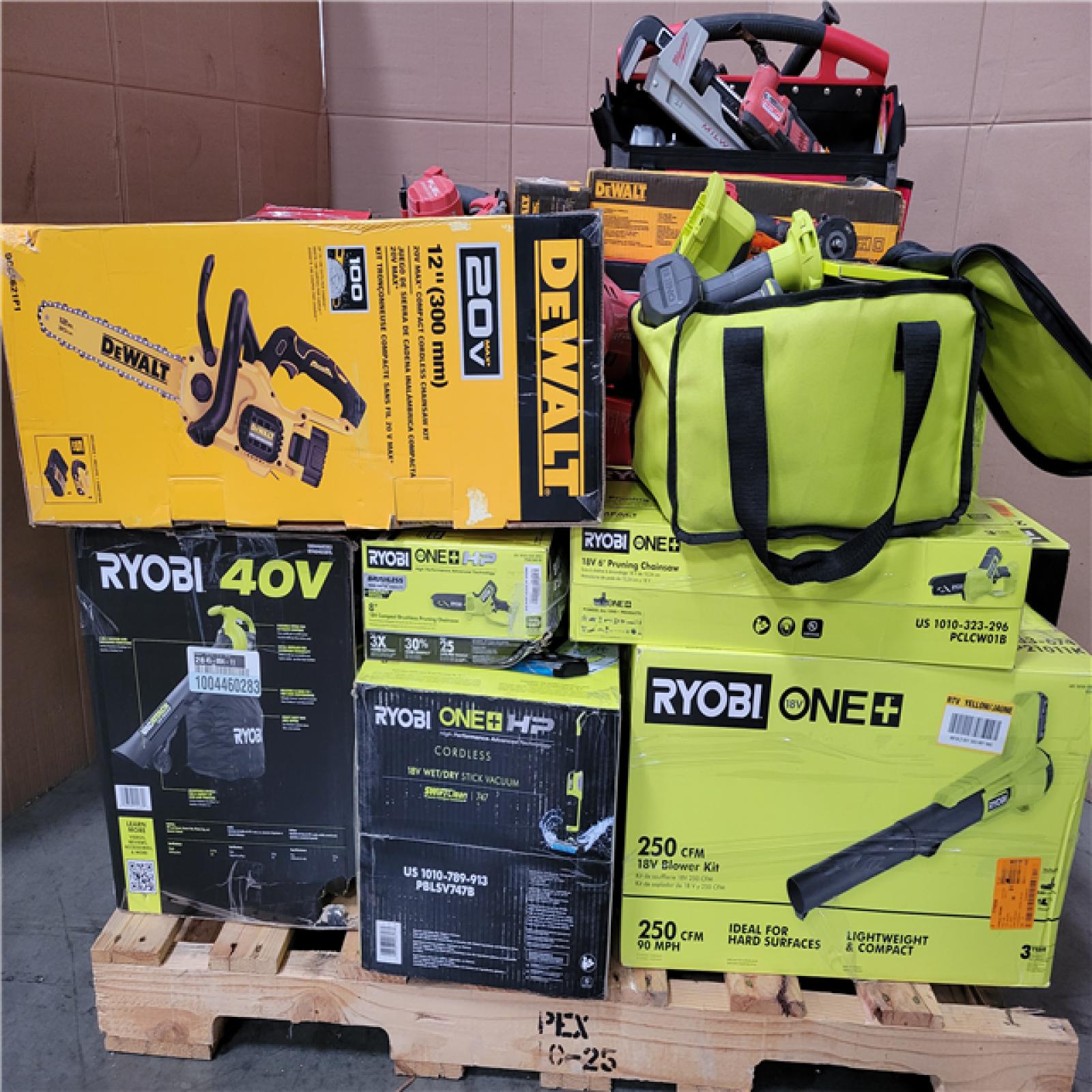 CALIFORNIA AS-IS TOOL PALLET