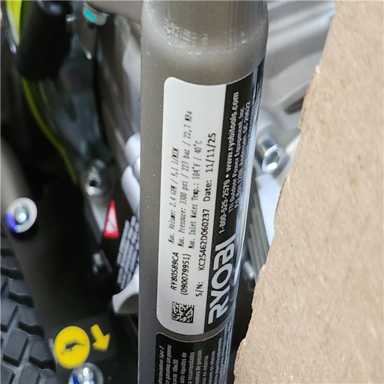 Phoenix NEW RYOBI 3300 PSI 2.4 GPM Cold Water Gas Pressure Washer with 212cc Engine