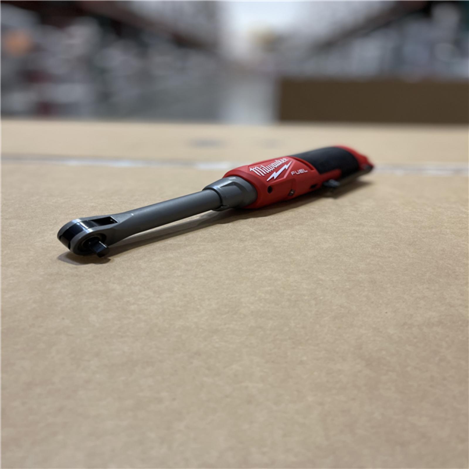 AS-IS M12 FUEL 12VCordless 3/8 in. Extended Reach High Speed Ratchet Kit