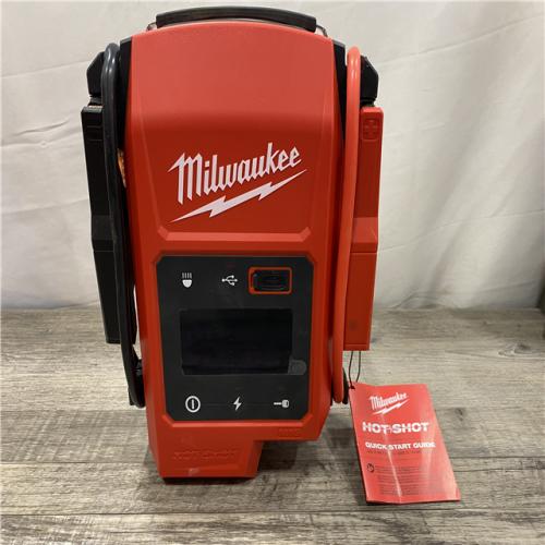 AS-IS Milwaukee 18V Lithium-Ion Cordless 2000 Peak Amp HOTSHOT Jump Starter (Tool-Only)