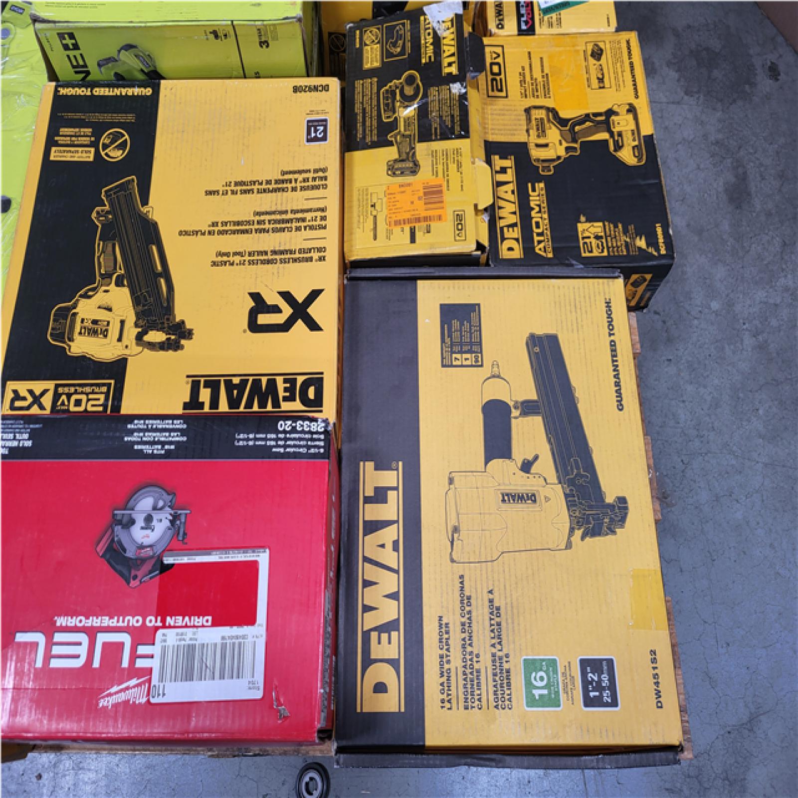 CALIFORNIA AS-IS TOOL PALLET
