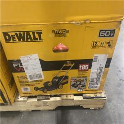 Dallas Location - As-Is FLEXVOLT 2x60V MAX 21 in. Cordless Battery Powered Self Propelled Lawn Mower Kit with 12.0 Ah Batteries and Chargers
