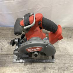 AS-IS Milwaukee FUEL 18V Lithium-Ion Brushless Cordless 6-1/2 in. Circular Saw (Tool-Only)