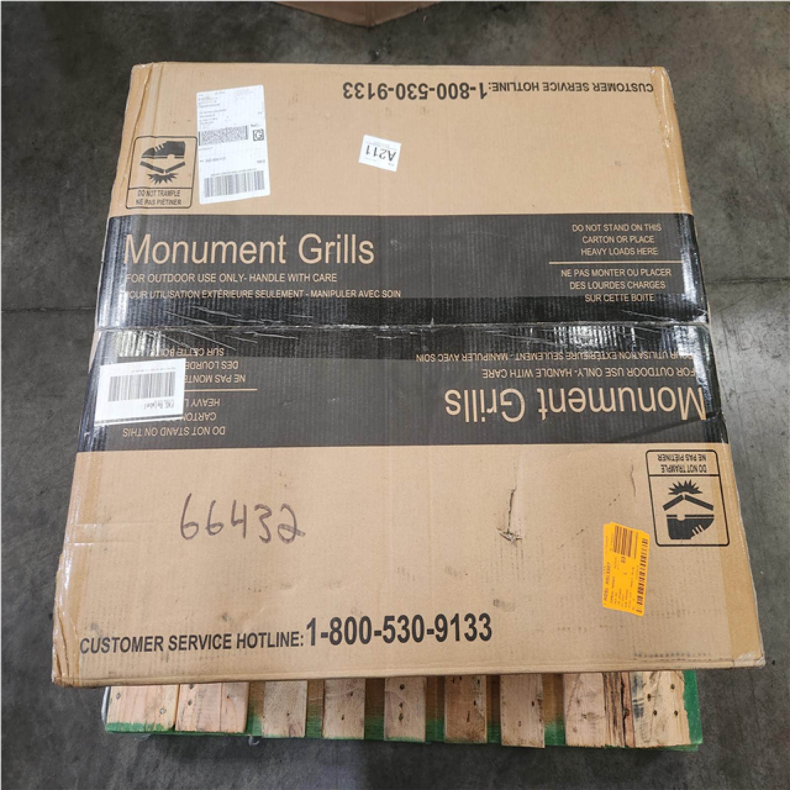 Phoenix NEW Monument Grills Mesa 5-Burner Natural Gas Grill in Stainless Steel with Broil Zone, Clear View Lid, and LED Controls (SEALED)
