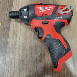 AS-IS Milwaukee 2401-22 - M12 12V Cordless Screwdriver Kit