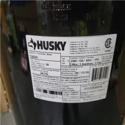 CALIFORNIA AS-IS HUSKY 60 GAL. AIR COMPRESSOR