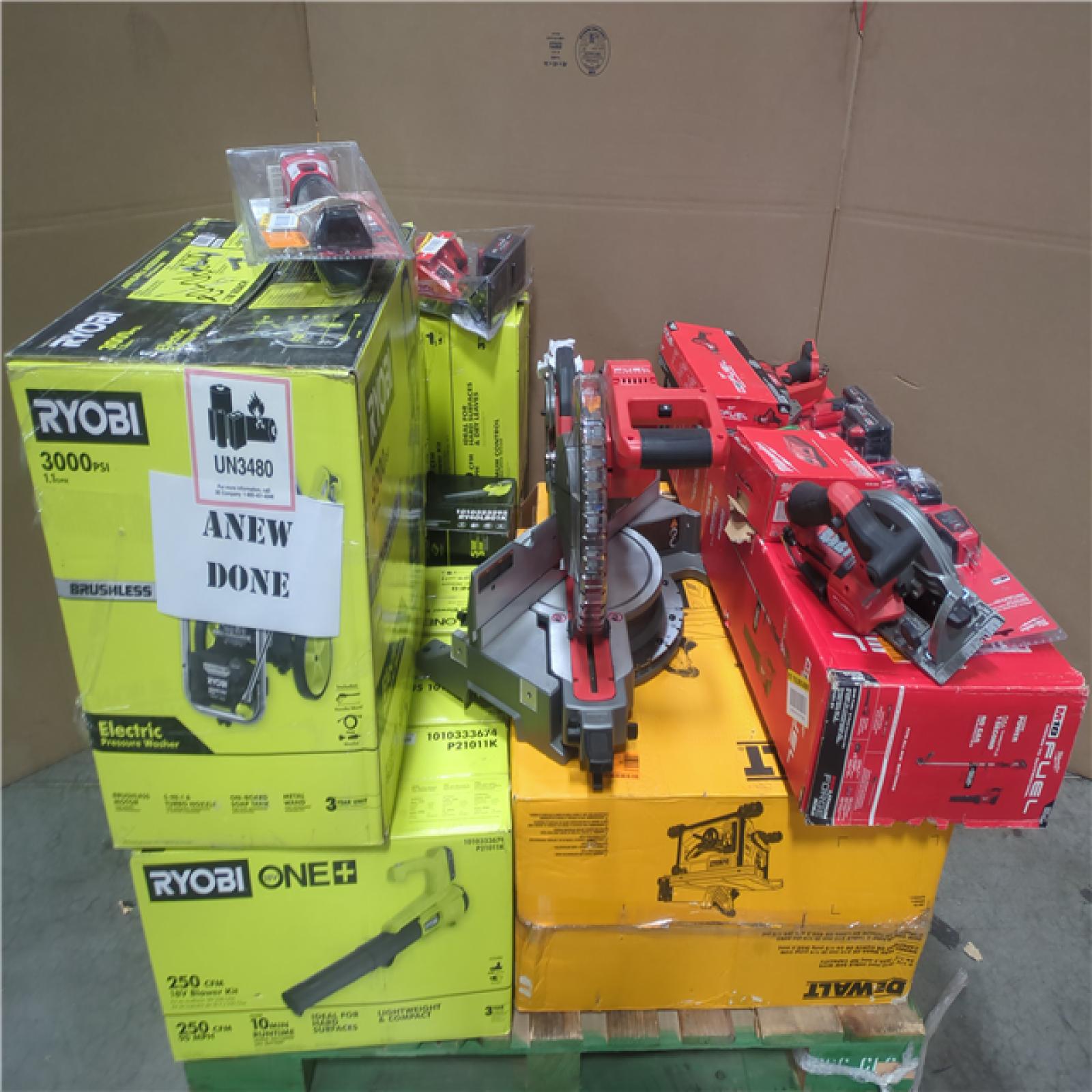 CALIFORNIA AS-IS TOOL PALLET