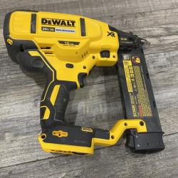 AS-IS DEWALT 20V MAX XR Lithium-Ion Electric Cordless 18-Gauge Brad Nailer (Tool Only)