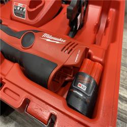 AS-IS Milwaukee 12-Volt Lithium-Ion Force Logic Cordless Press Tool Kit