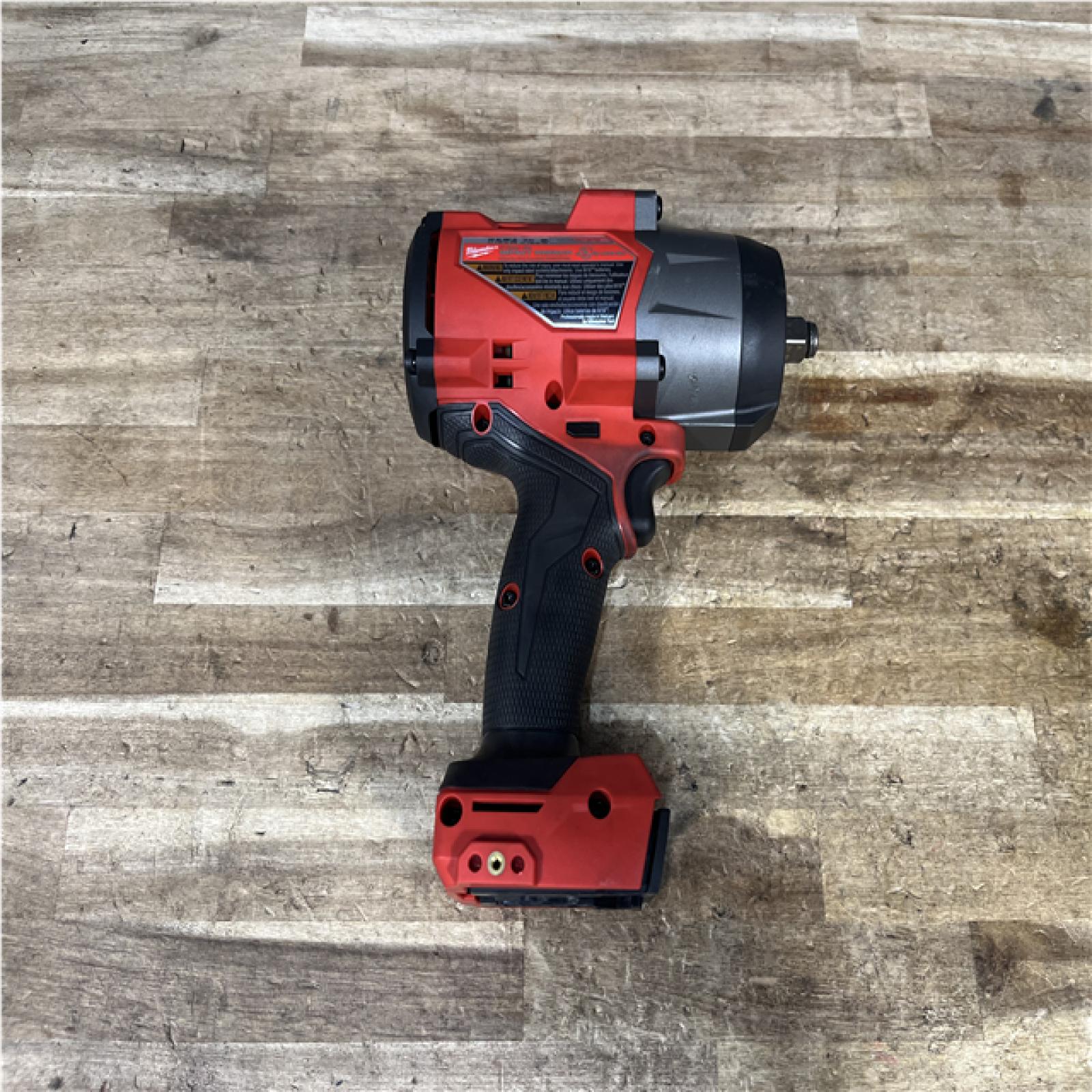 Houston Location AS-IS Milwaukee FUEL 18V Lithium-Ion Brushless Cordless 1/2 in. Impact Wrench with Friction Ring (Tool-Only)