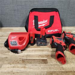 HOUSTON LOCATION - AS - IS Milwaukee FUEL 12-Volt Lithium-Ion Brushless Cordless Hammer Drill and Impact Driver Combo Kit