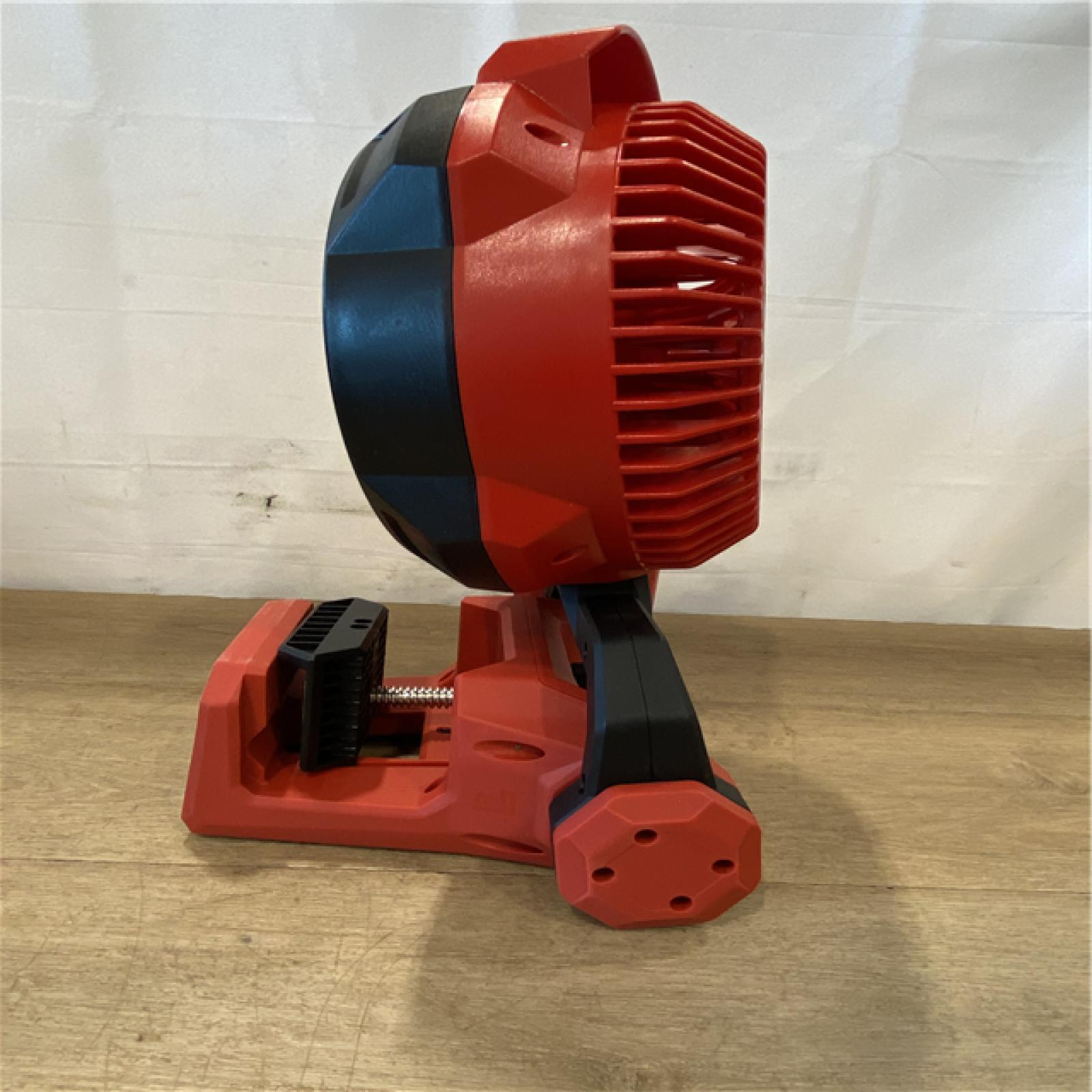 AS IS- MILWAUKEE 18-Volt Lithium-Ion Brushless Cordless Scissor Lift Fan (Tool-Only)